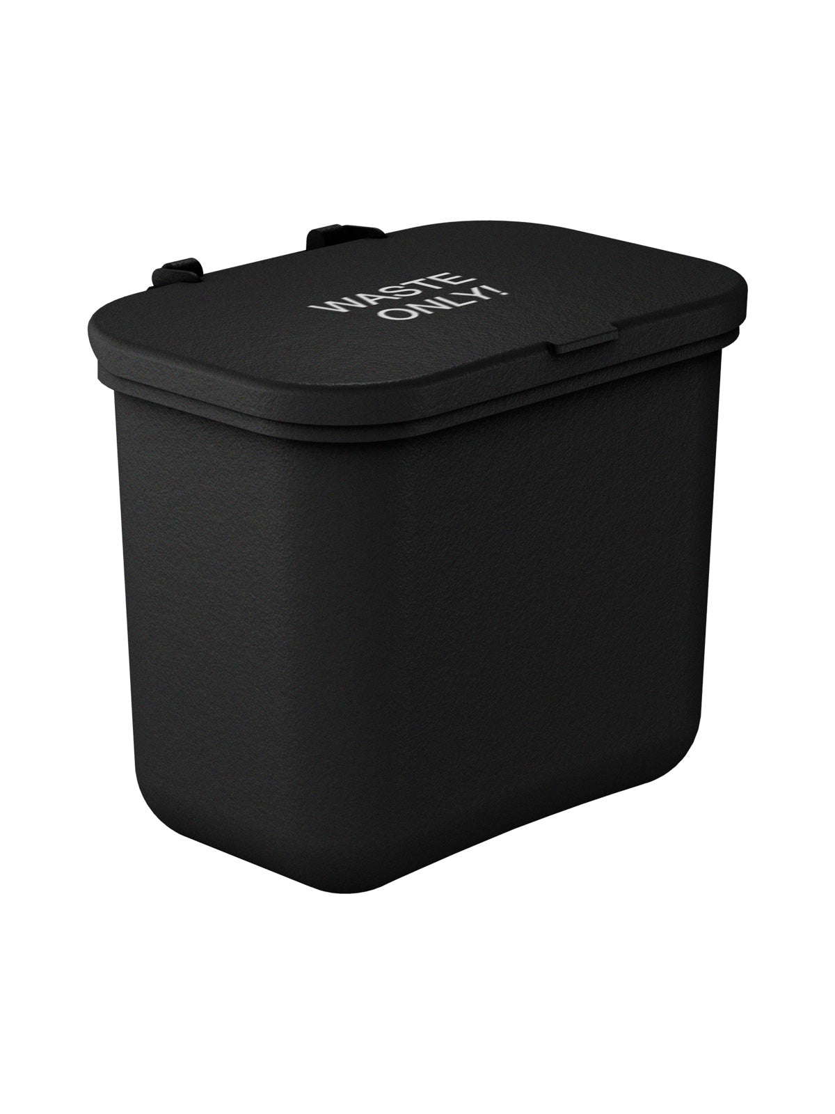 HANGING WASTE BASKET - Single - Kit - Waste - Solid Lift - Black