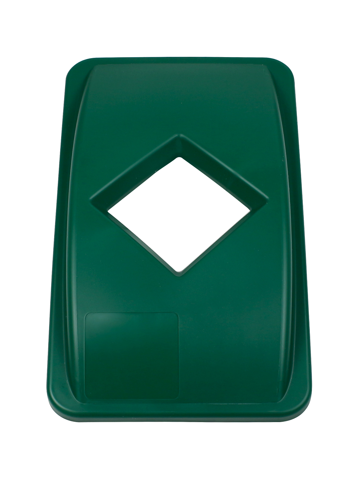 WASTE WATCHER - Green Diamond Opening Lid