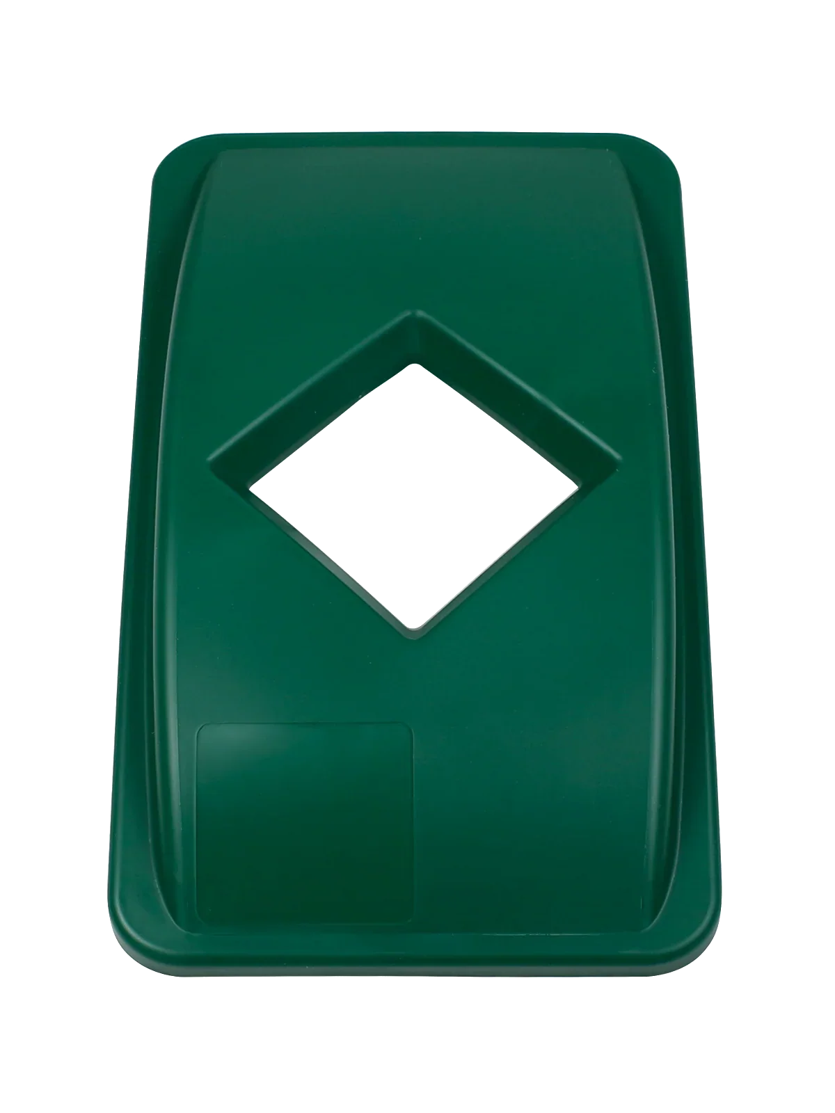 WASTE WATCHER - Green Diamond Opening Lid