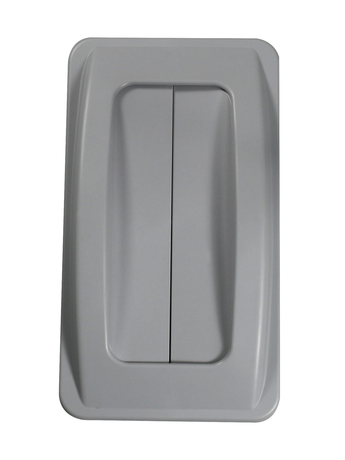 WASTE WATCHER - Single - Lid - Swing - Executive Grey
