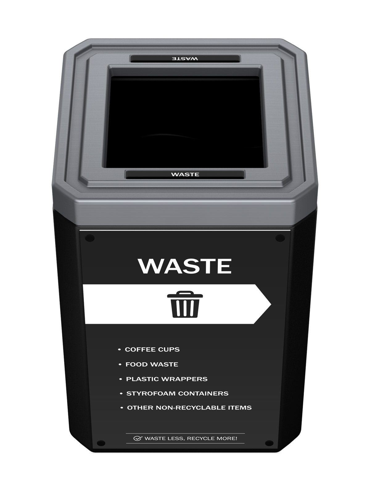 OUTLAW - Single - Kit - Waste - Full - Black