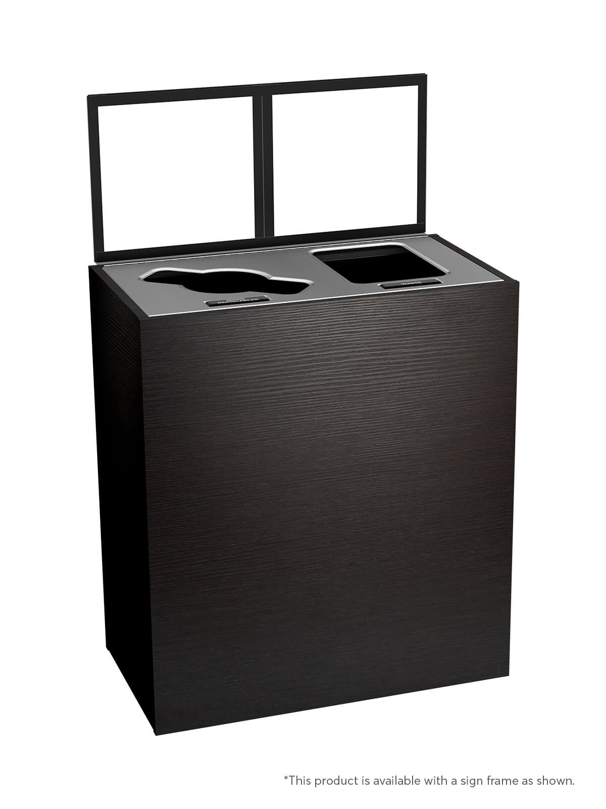 ARISTATA - Double Stream, Western Breeze Finish, Hinged Stainless Steel Lid with Mixed-Full Openings