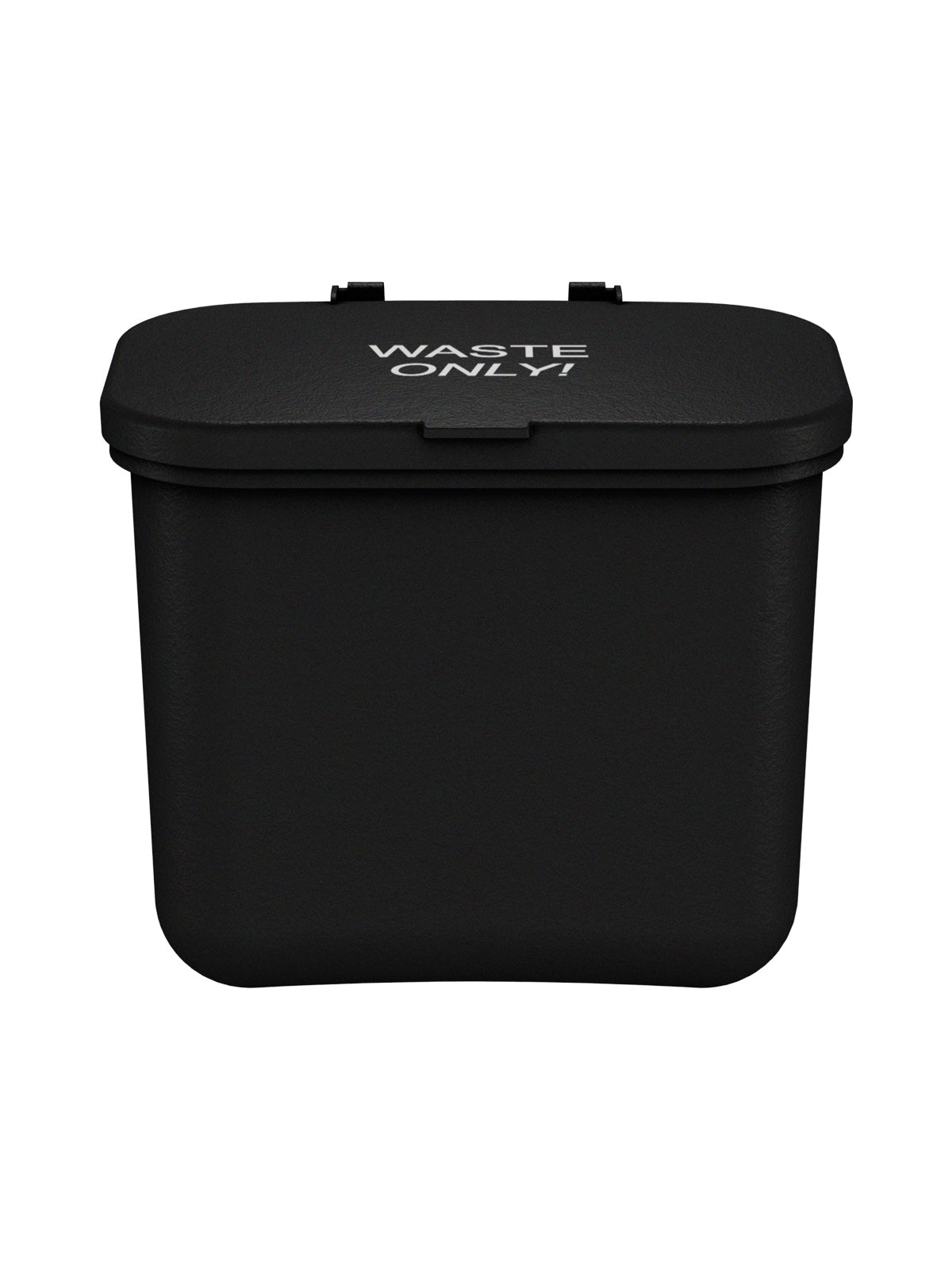 HANGING WASTE BASKET - Single - Kit - Waste - Solid Lift - Black