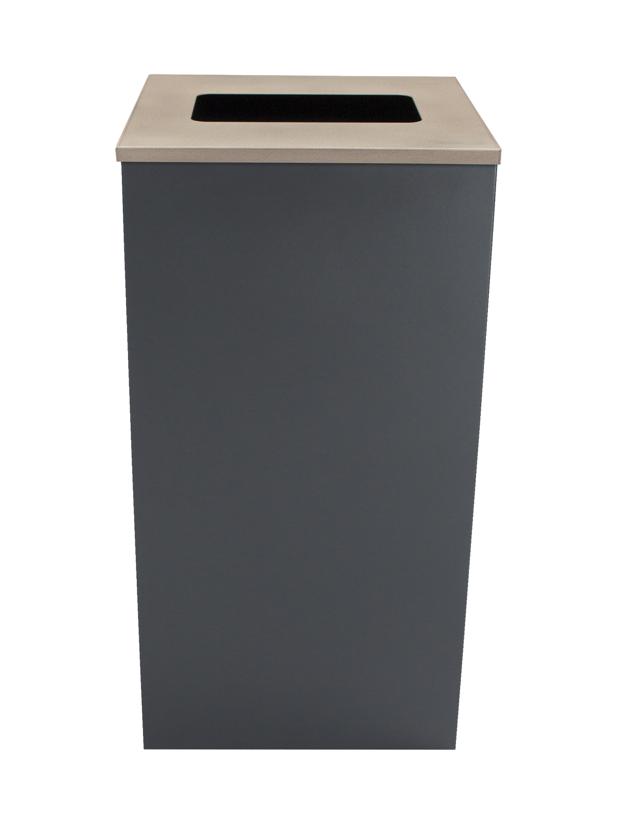 SPECTRUM - Grey Cube with Full Opening Antibacterial 'Element' Lid