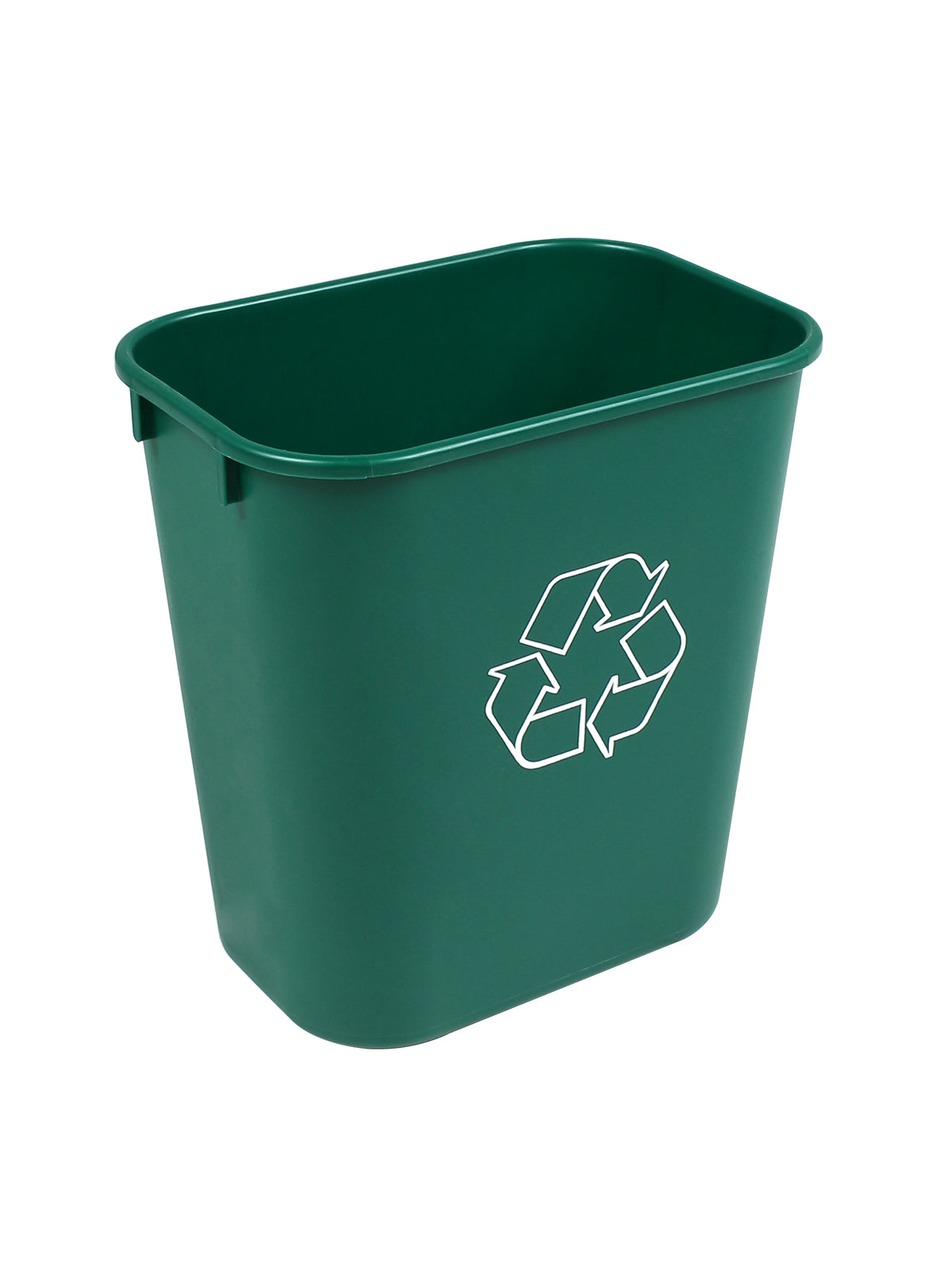RECYCLING & WASTE BASKET - Body - 14 Q - Mobius Loop - Dark Green