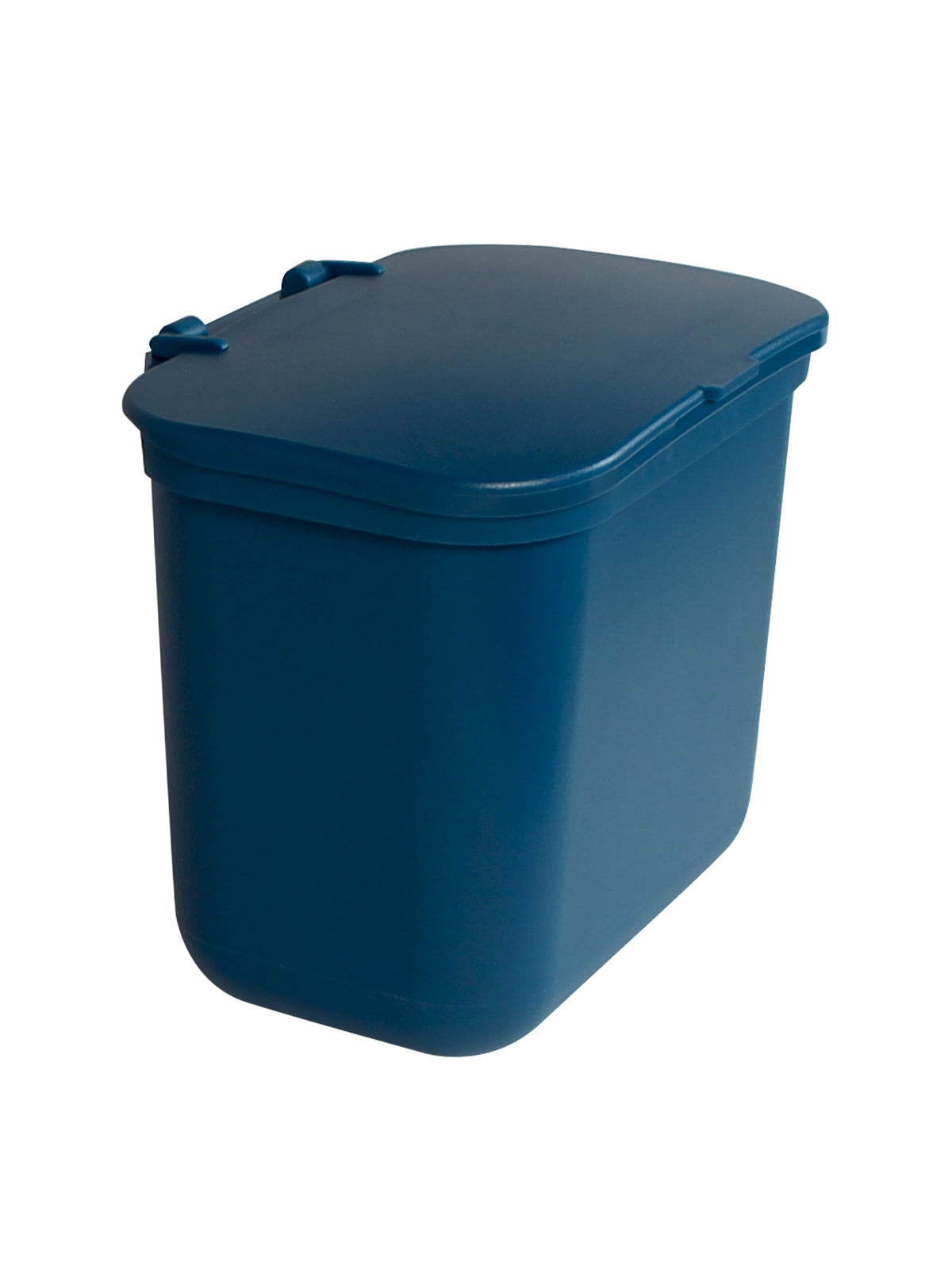 HANGING WASTE BASKET - Single - Kit - Solid Lift - Blue