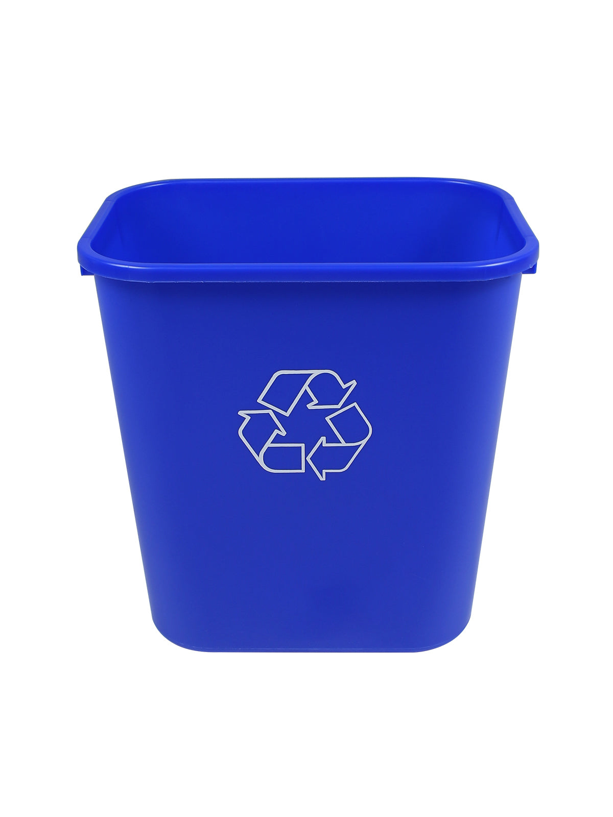 RECYCLING & WASTE BASKET (12 Pack) - Single - Kit - 28 Q - Mobius Loop - Full - Blue