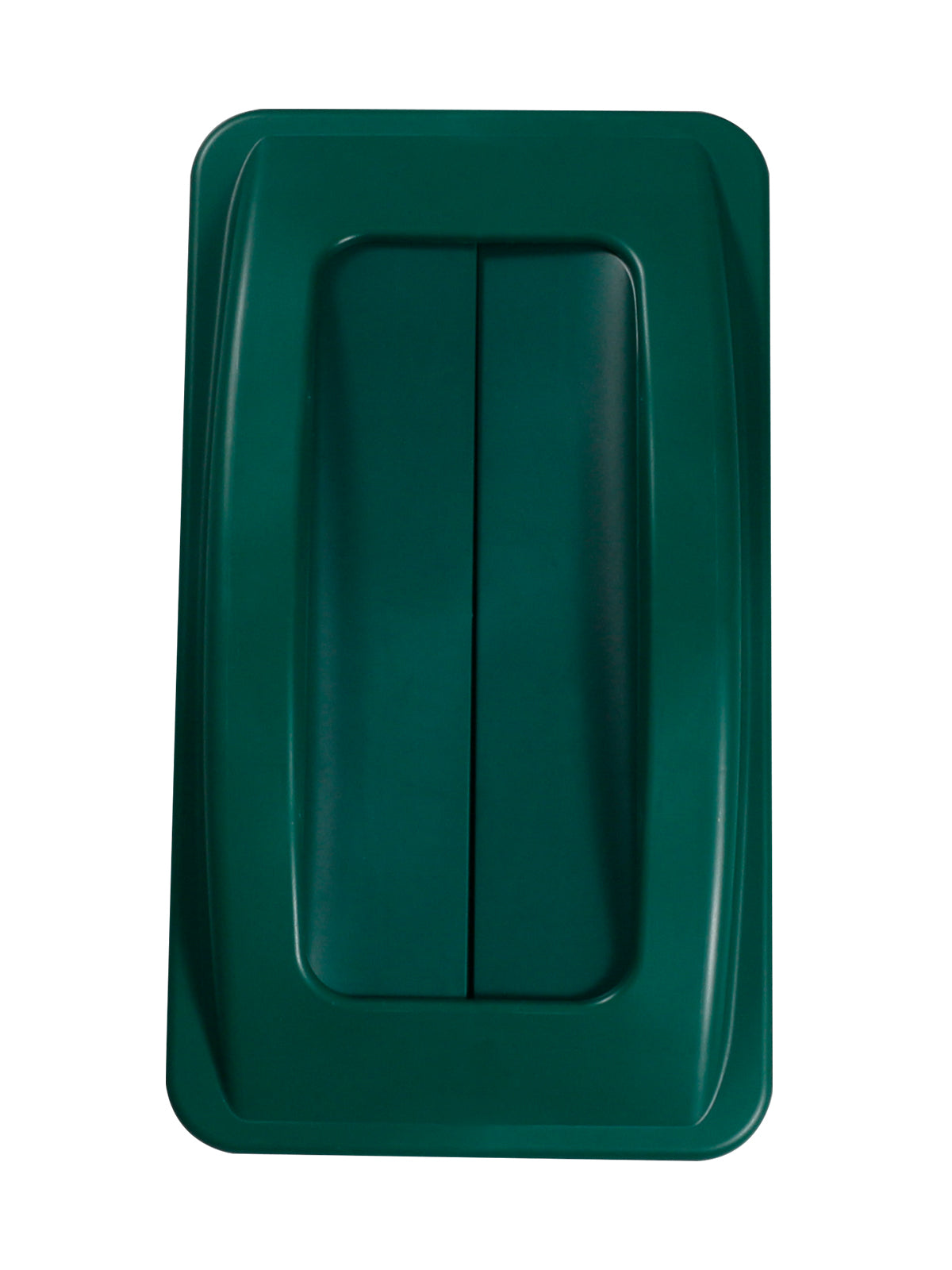 WASTE WATCHER - Single - Lid - Swing - Dark Green