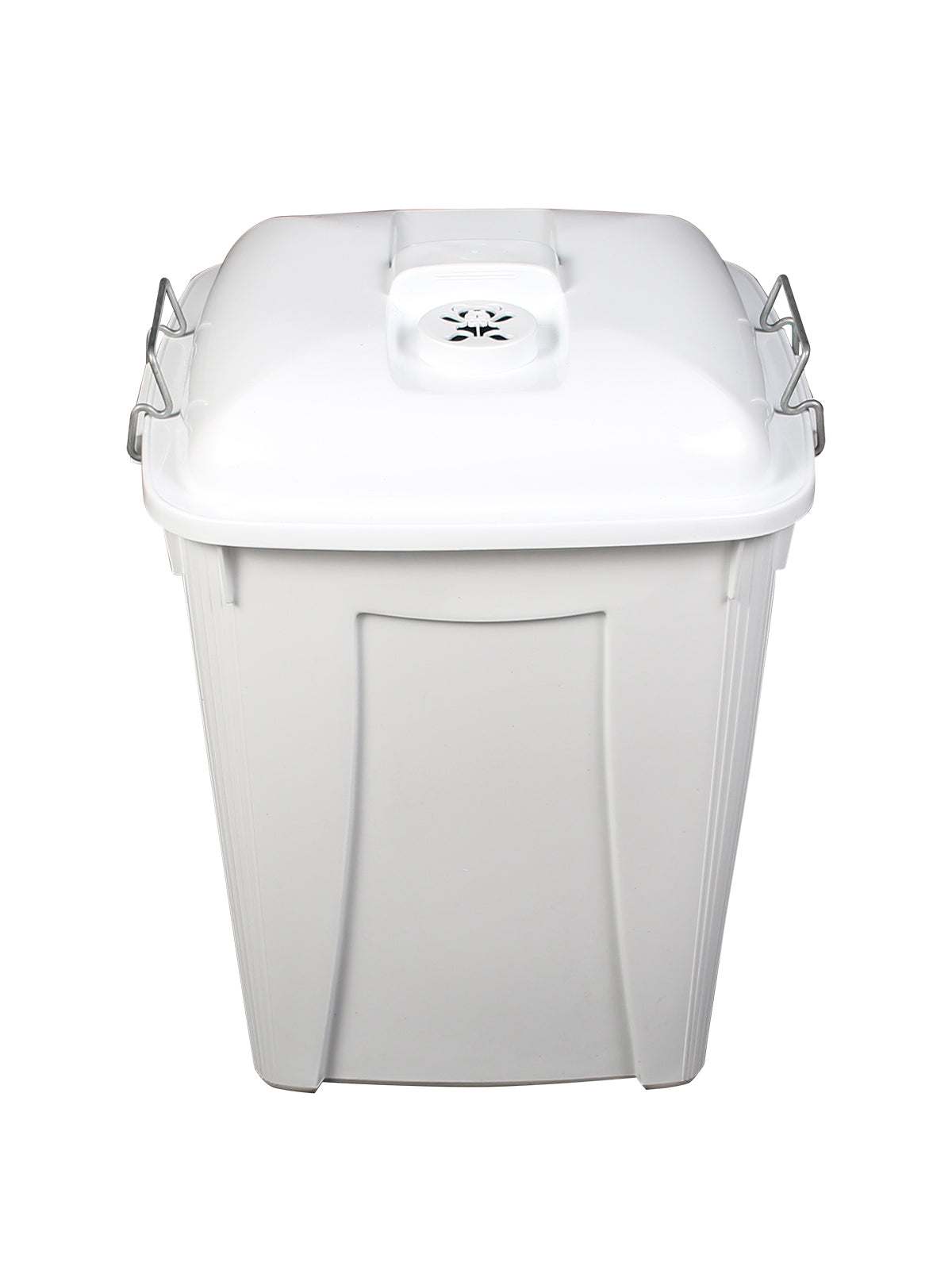 DIAPER PAIL - Single - Unit - 14 G - Vented Lift - White
