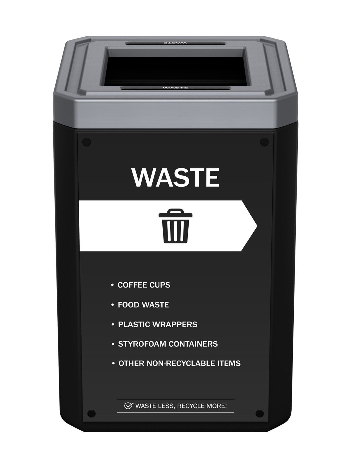 OUTLAW - Single - Kit - Waste - Full - Black