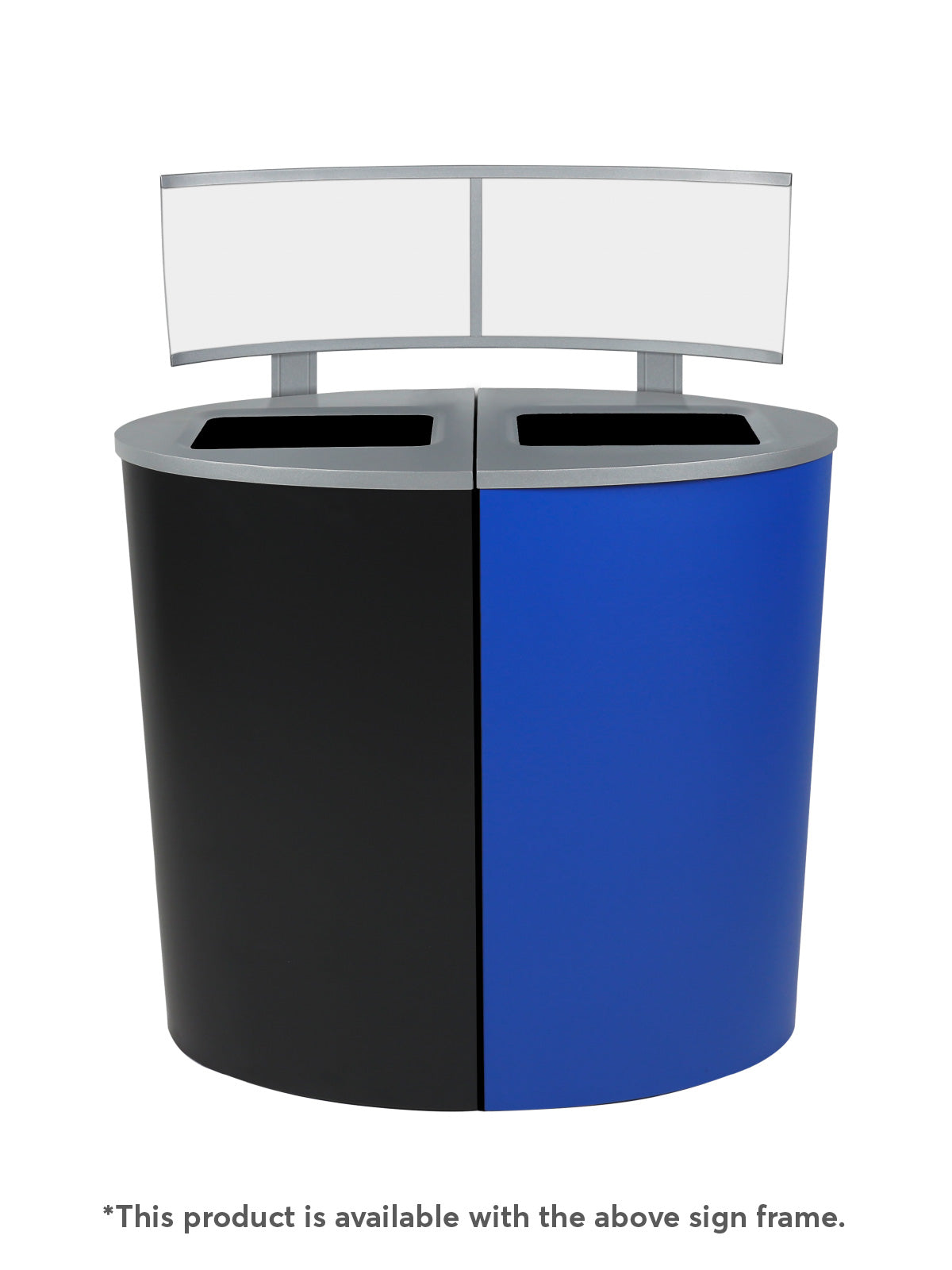 SPECTRUM - Double Station, Blue-Black Ellipse, Circle-Full Opening Lids and Cans & Bottle-Waste Body Labels
