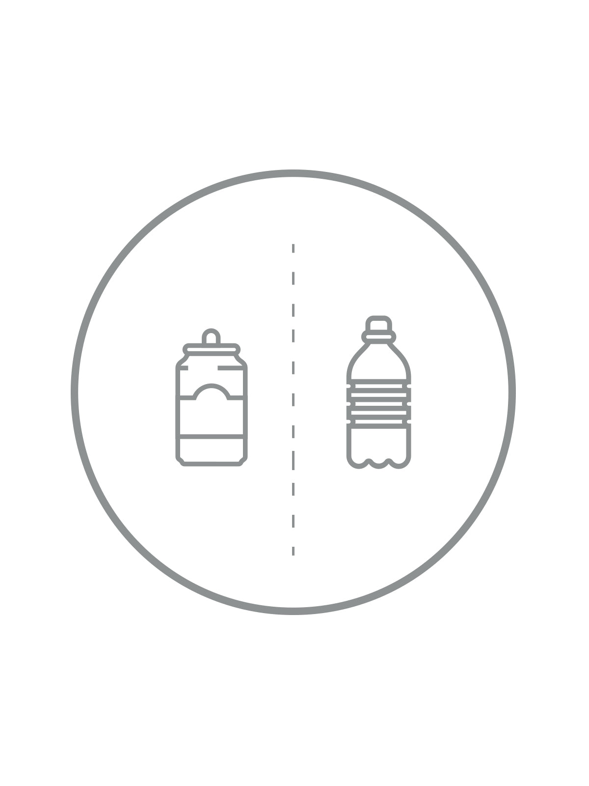 SPECTRUM - Label - Cans & Bottles - Clear-Silver