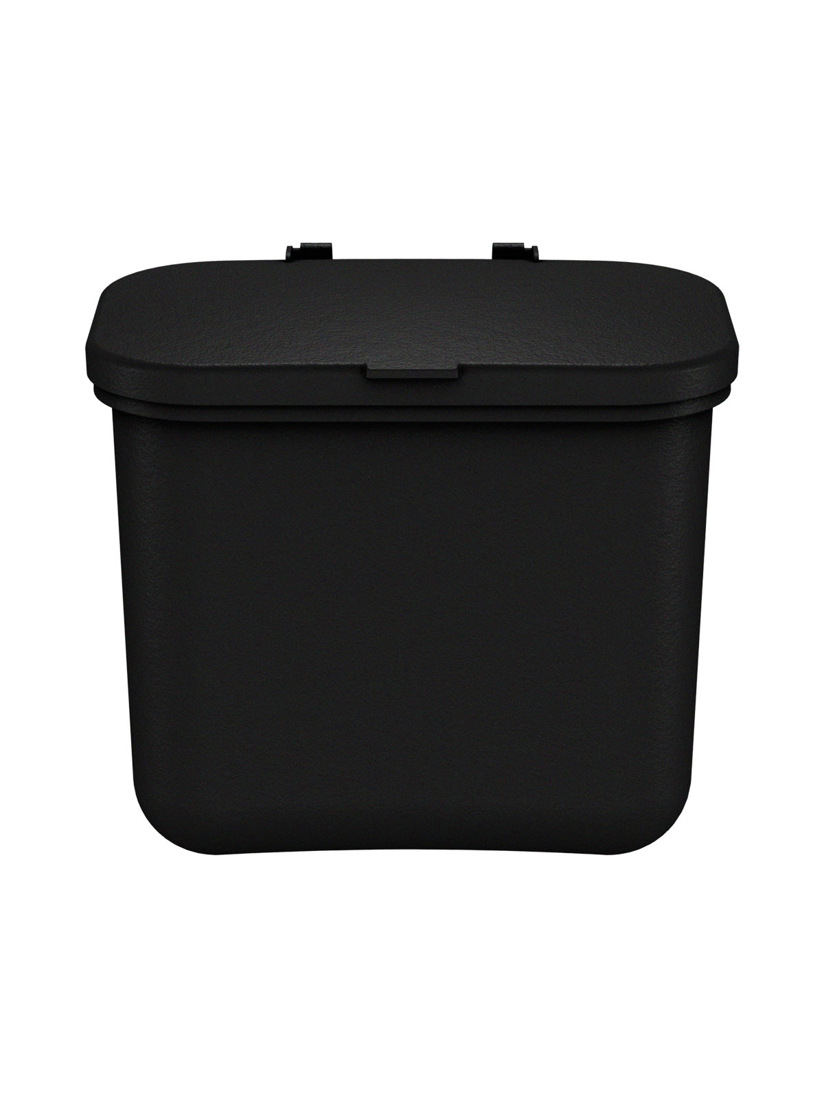 HANGING WASTE BASKET - Single - Kit - Solid Lift - Black
