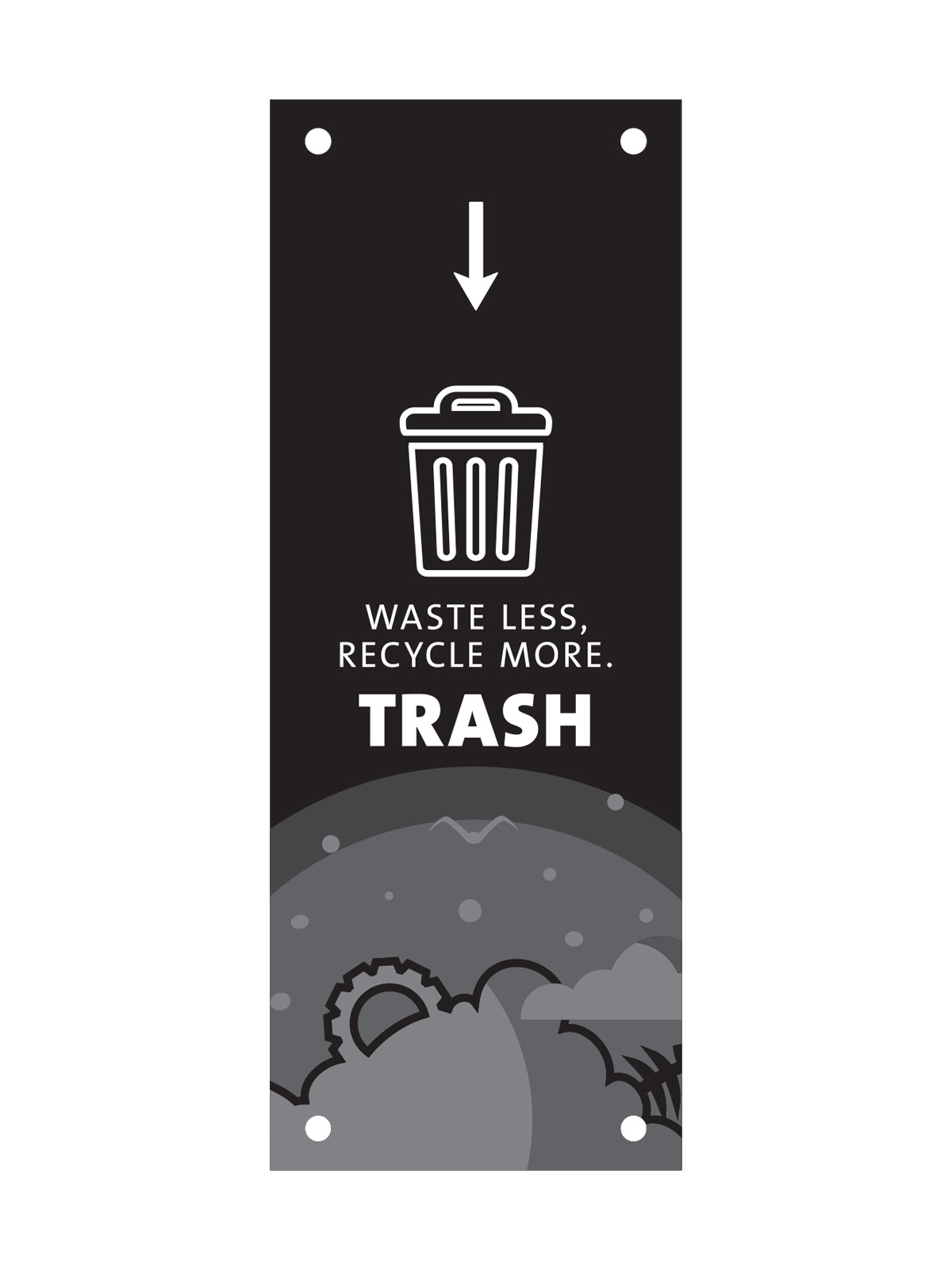 EVOLVE - Body Sign - Trash - Black