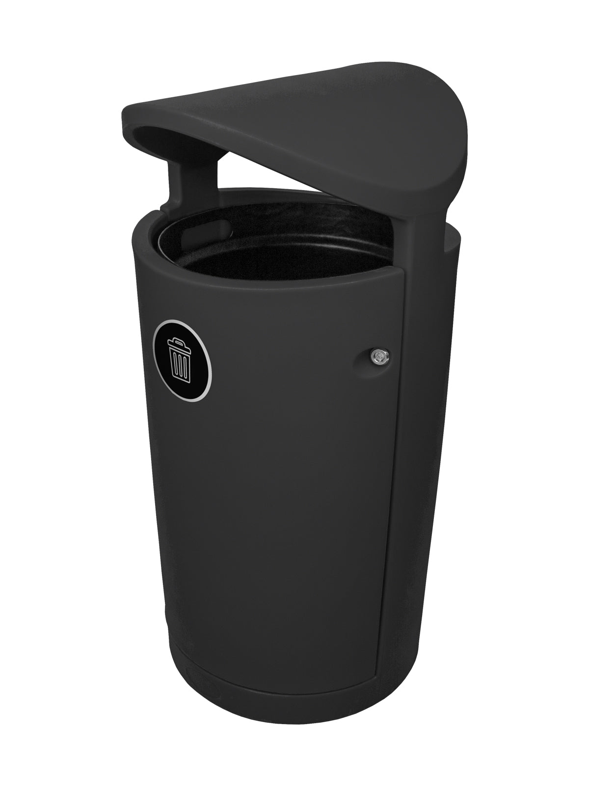 EURO - Single - Kit - Waste - Full - Charcoal Grey