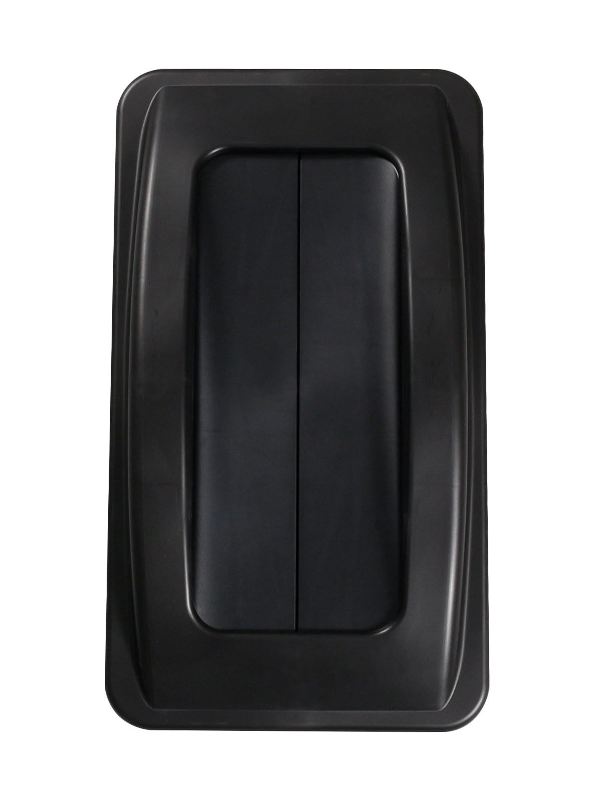 WASTE WATCHER - Single - Lid - Swing - Black