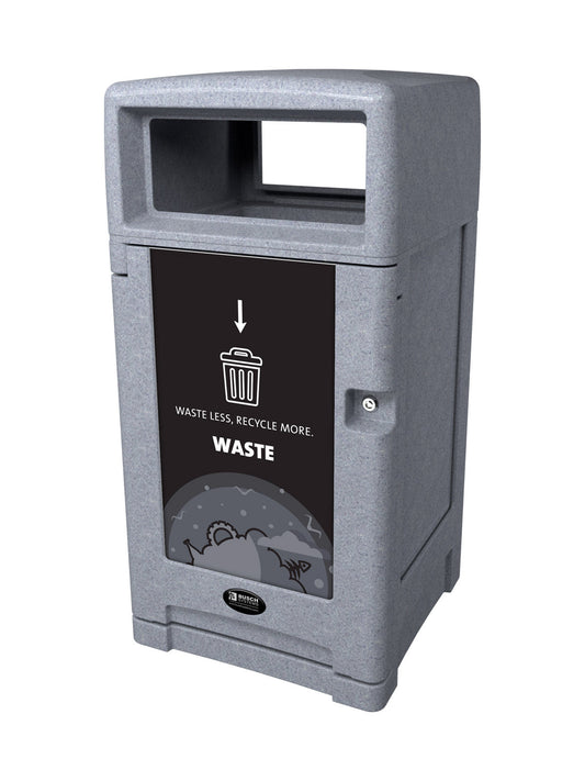 EXPRESSION - Single - Kit - Waste - Full - Greystone