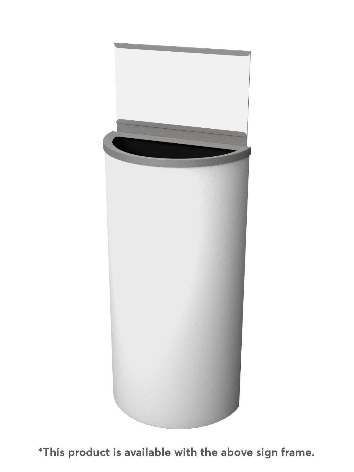 SPECTRUM - White Ellipse Slim, Full Opening with Paper Body Label