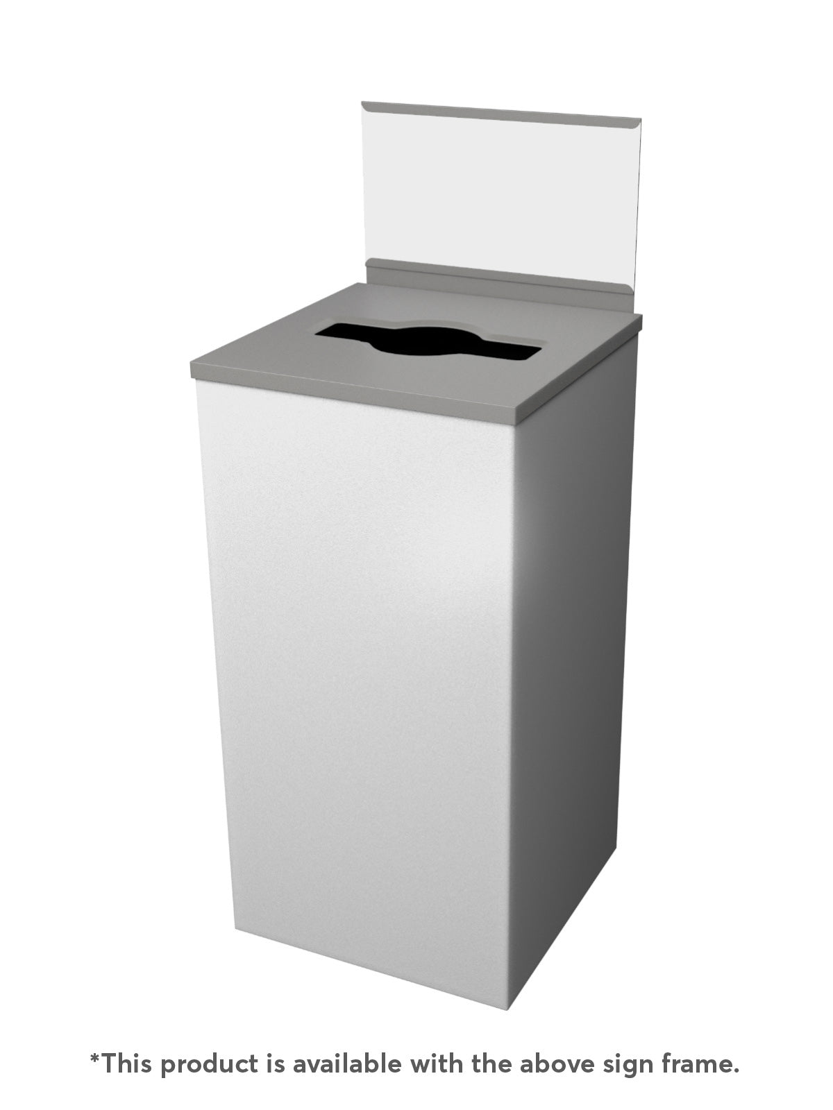 SPECTRUM - Double Station - Blue-Black Cubes, Mixed-Full Opening Lids with Mixed Recyclables-Waste Body Labels