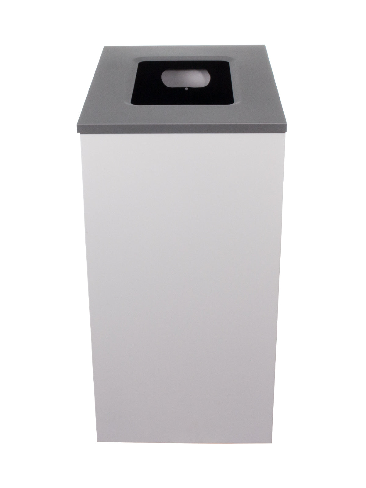 SPECTRUM - White Cube XL, Full Opening Lid with Mobius Loop (Recycling) Label