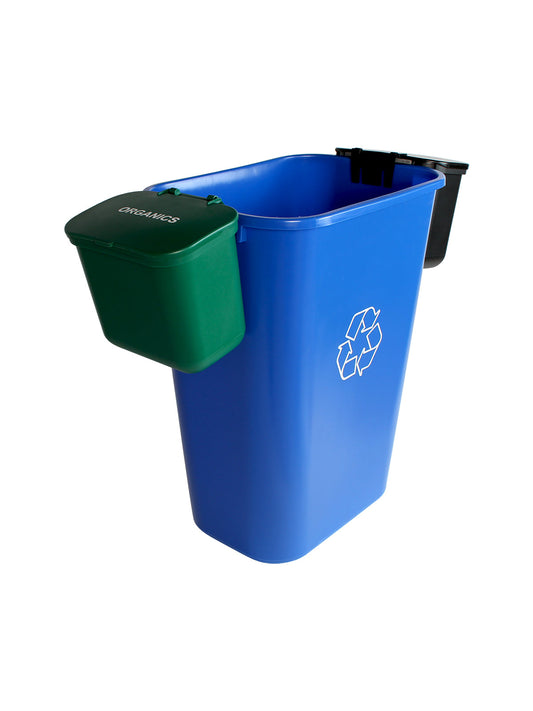 OFFICE COMBO - Triple - Kit - Mobius Loop-Organics-Waste - Solid Lift - Blue-Green-Black