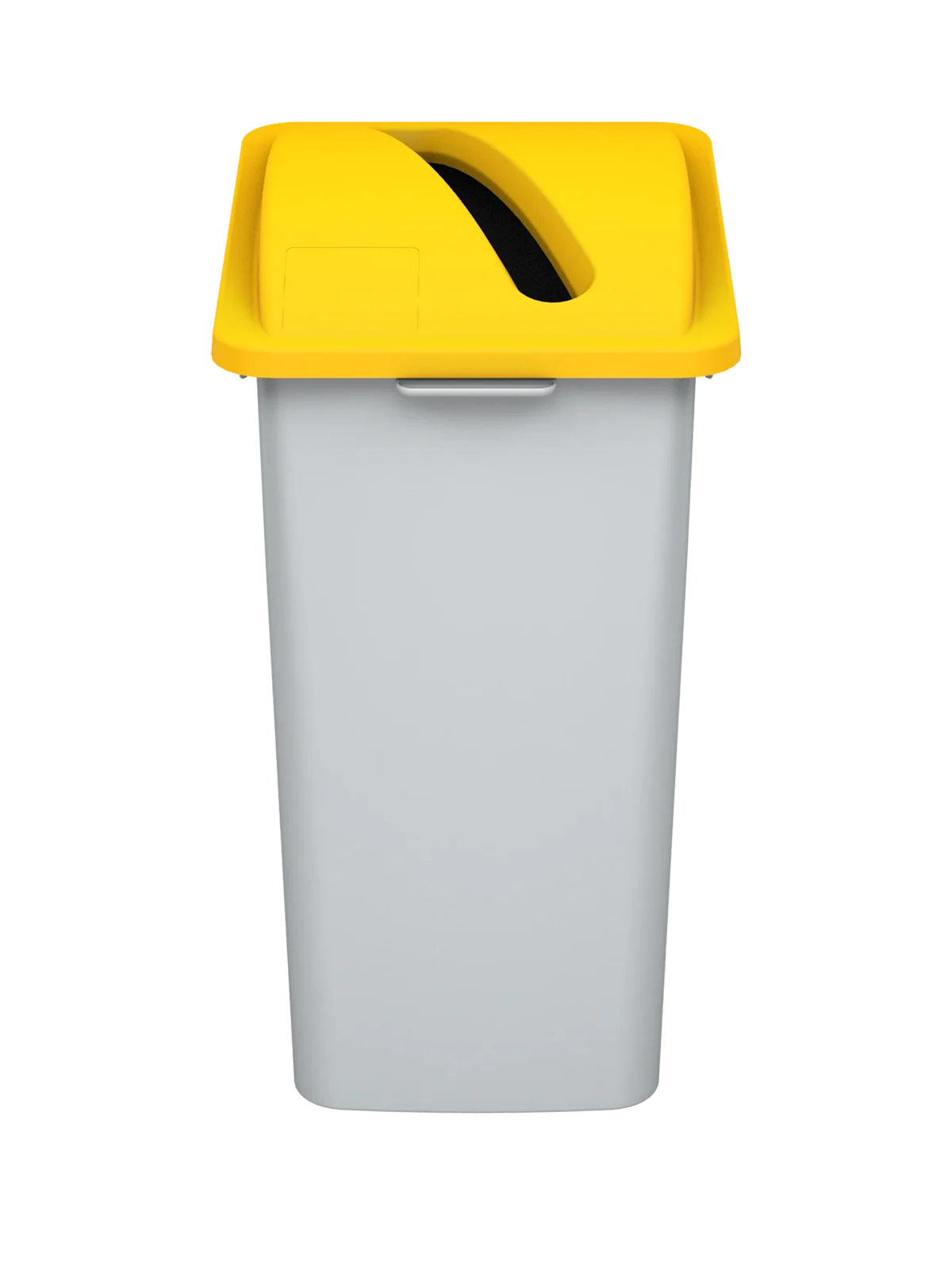 WASTE WATCHER XL - 28G Grey Body with Yellow XL Slot Opening Lid