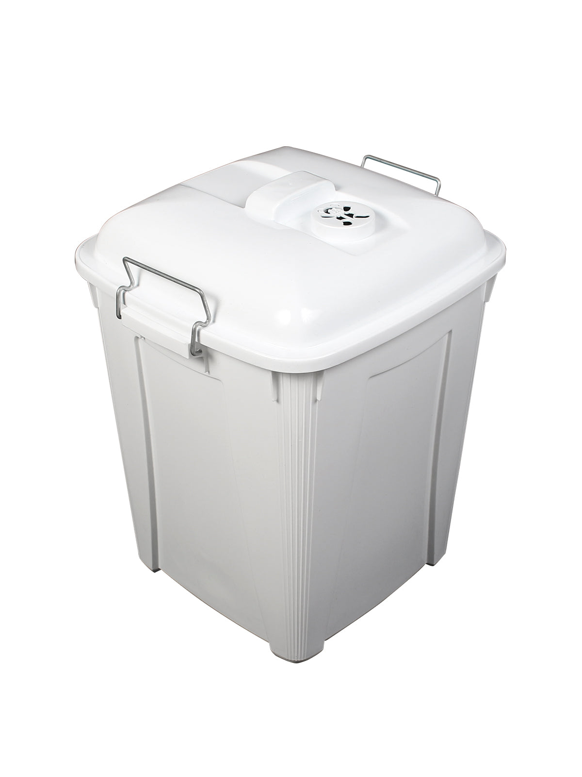 DIAPER PAIL - Single - Unit - 14 G - Vented Lift - White
