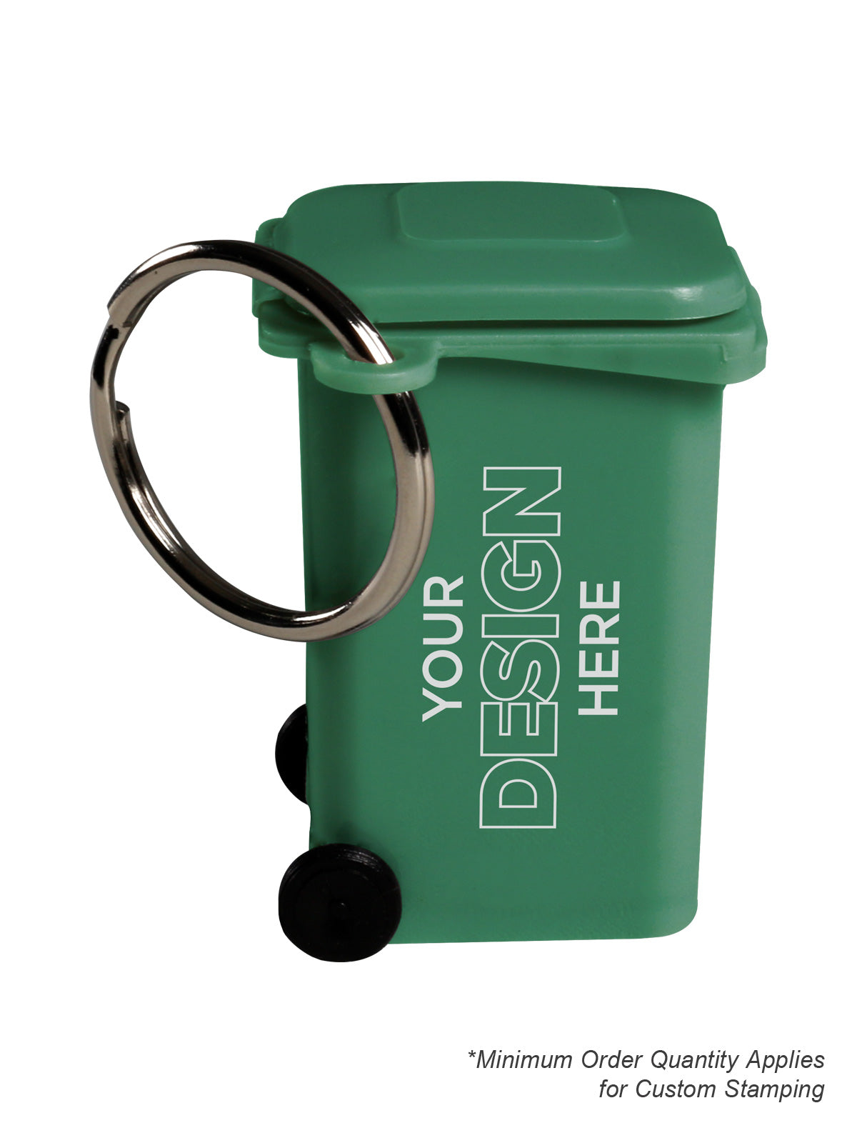 Mini Promotional Keychain Cart - BC30 - Dark Green PCR