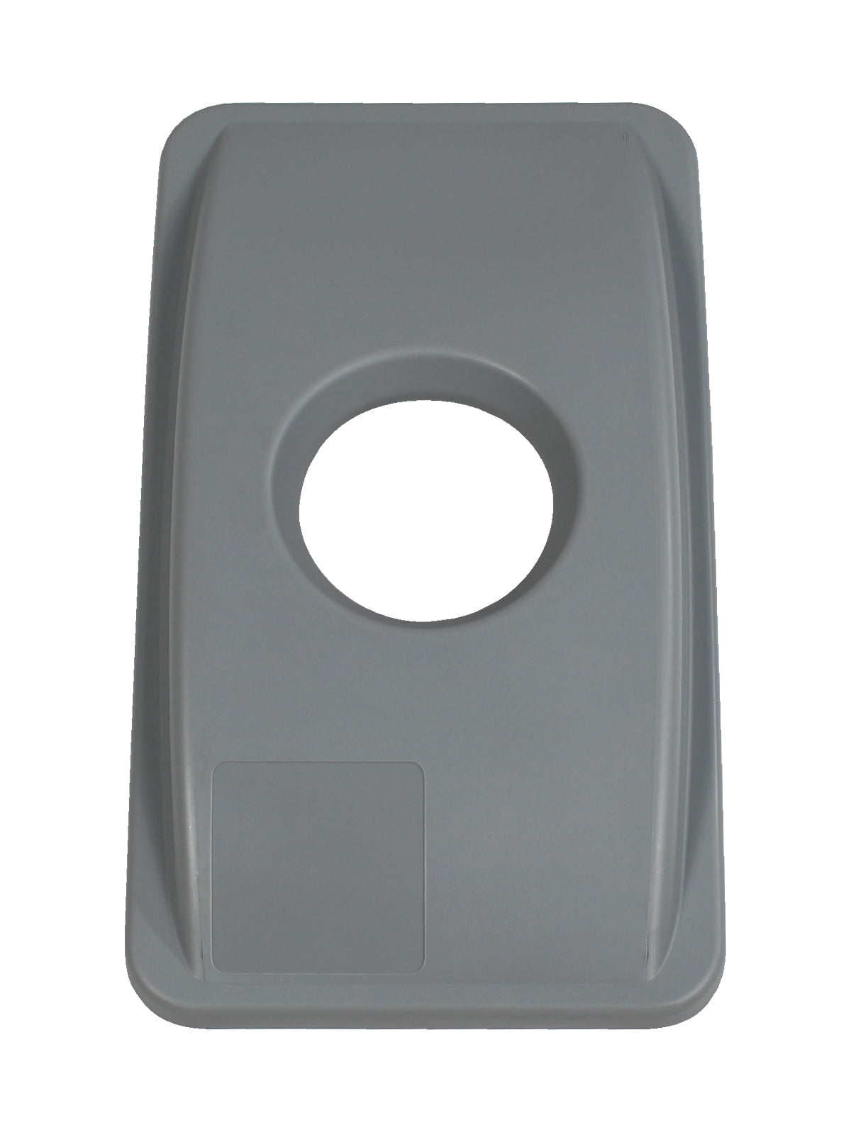 WASTE WATCHER - Single - Lid - Circle - Executive Grey