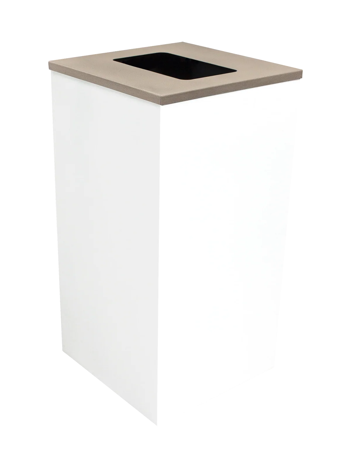 SPECTRUM - White Cube with Full Opening Antibacterial 'Element' Lid