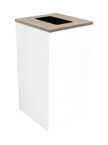 SPECTRUM - White Cube with Full Opening Antibacterial 'Element' Lid
