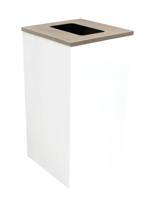 SPECTRUM - White Cube with Full Opening Antibacterial 'Element' Lid