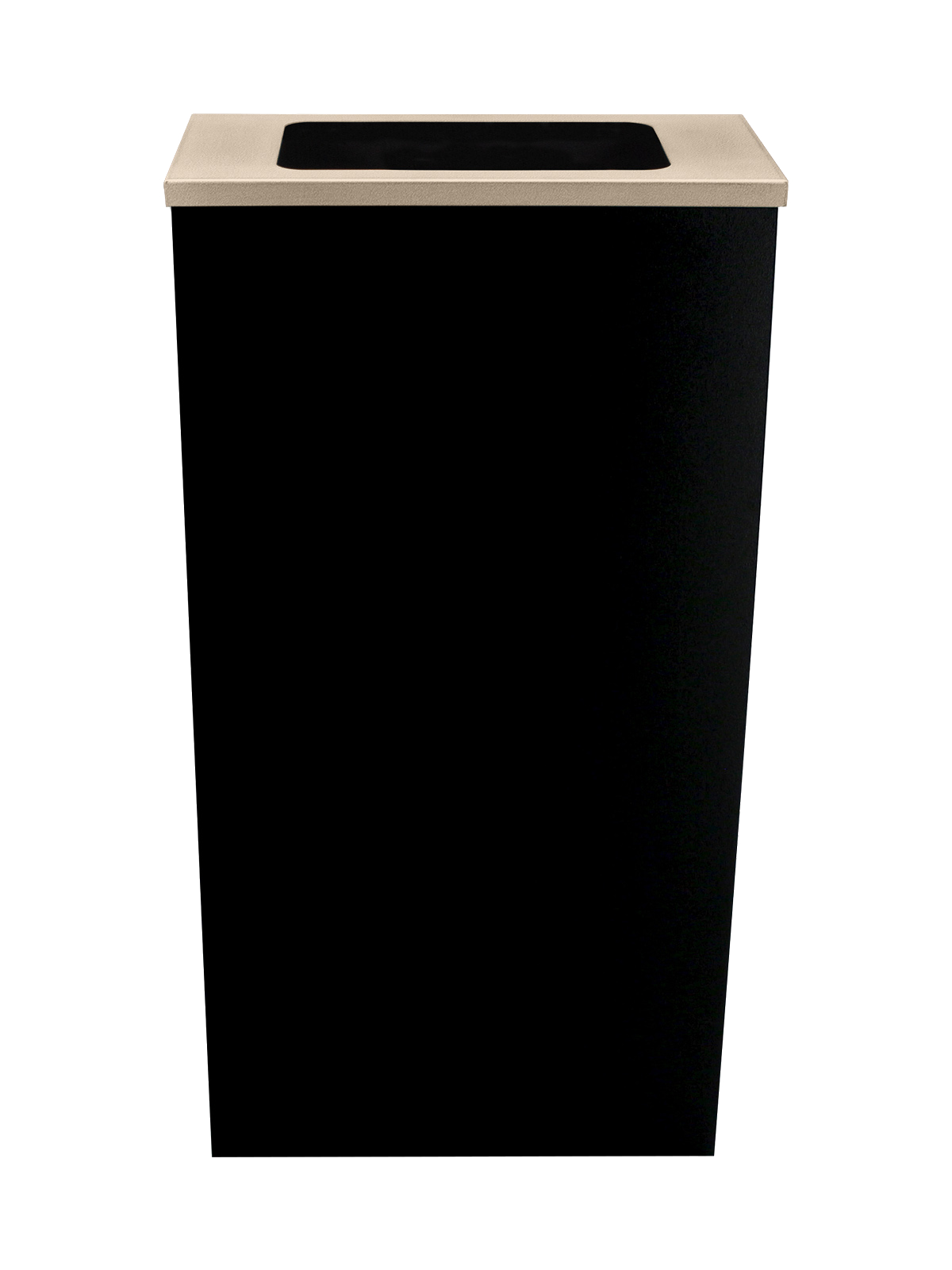 SPECTRUM - Black Cube Slim with Full Opening Antibacterial 'Element' Lid