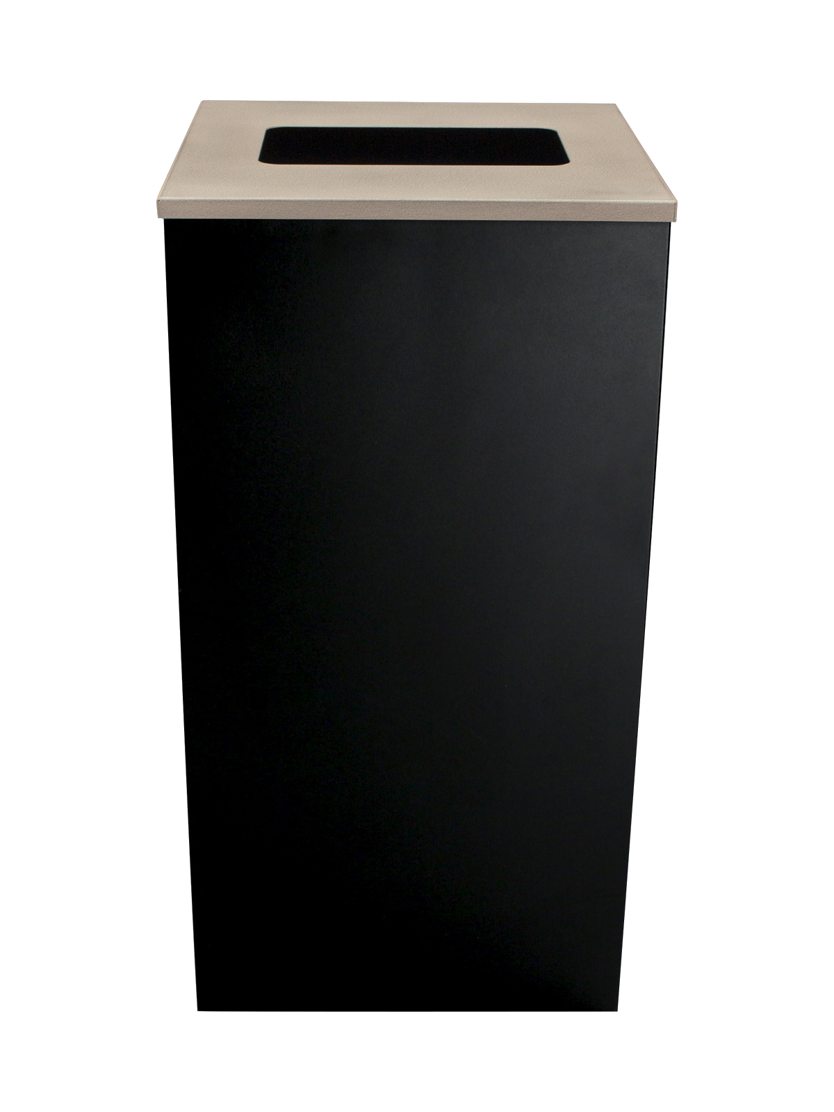 SPECTRUM - Black Cube with Full-Opening Antibacterial 'Element' Lid