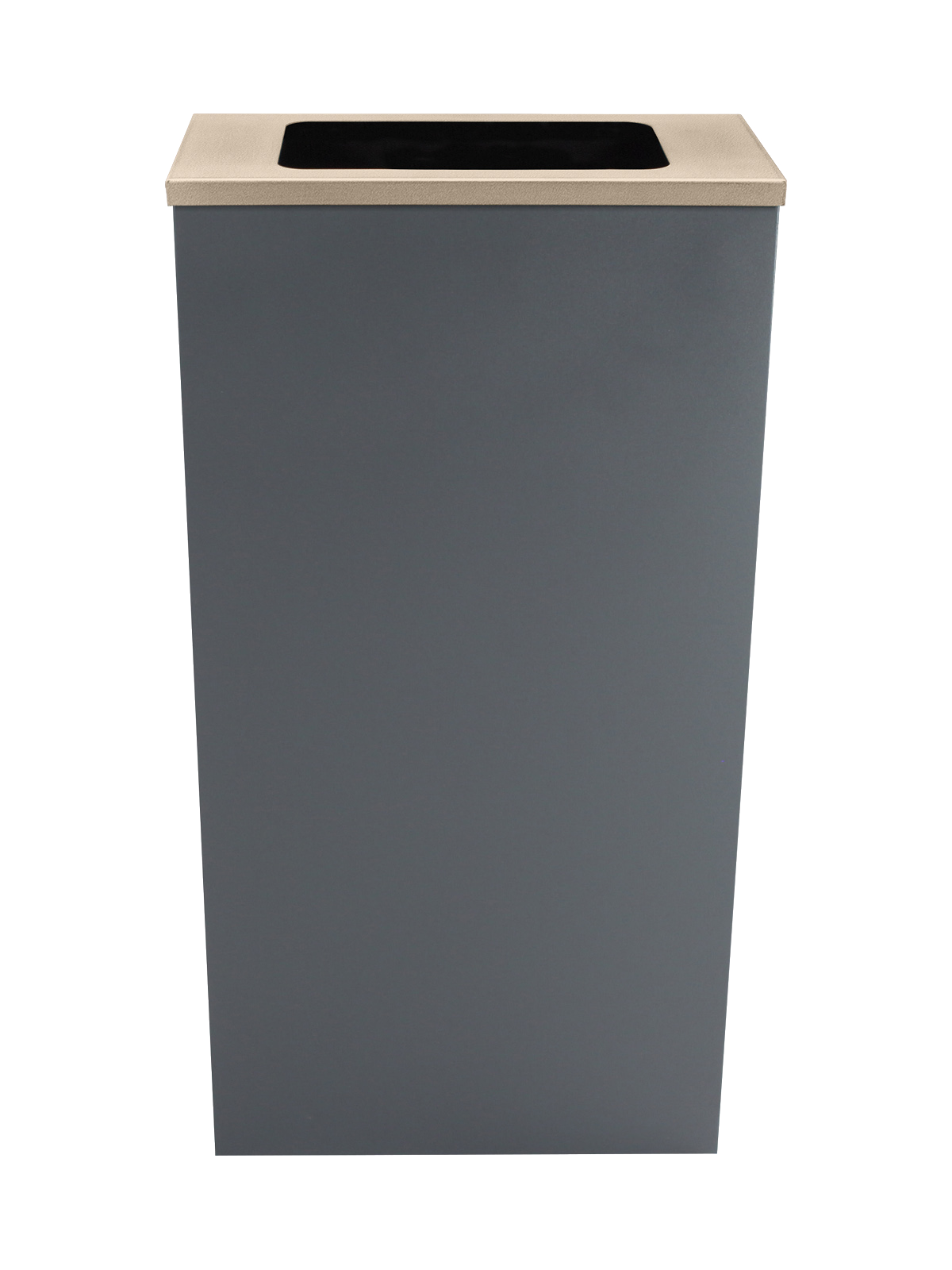 SPECTRUM - Grey Cube Slim with Full Opening Antibacterial 'Element' Lid