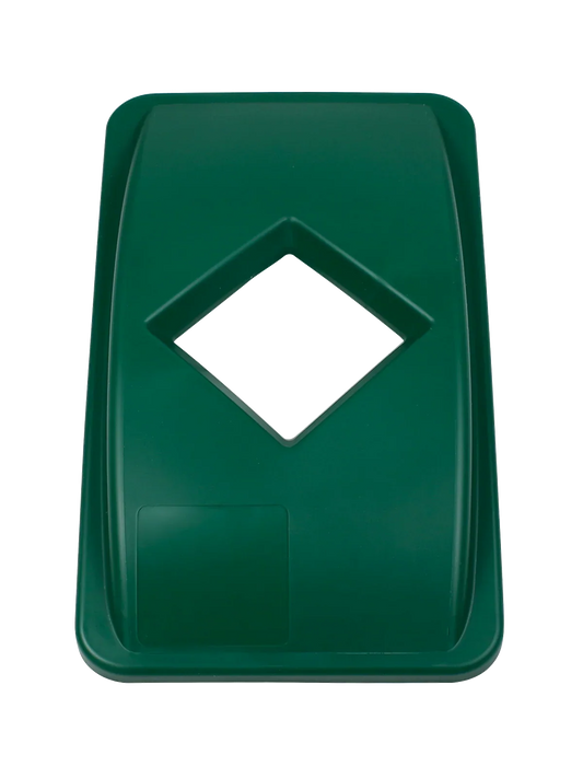 WASTE WATCHER - Green Diamond Opening Lid