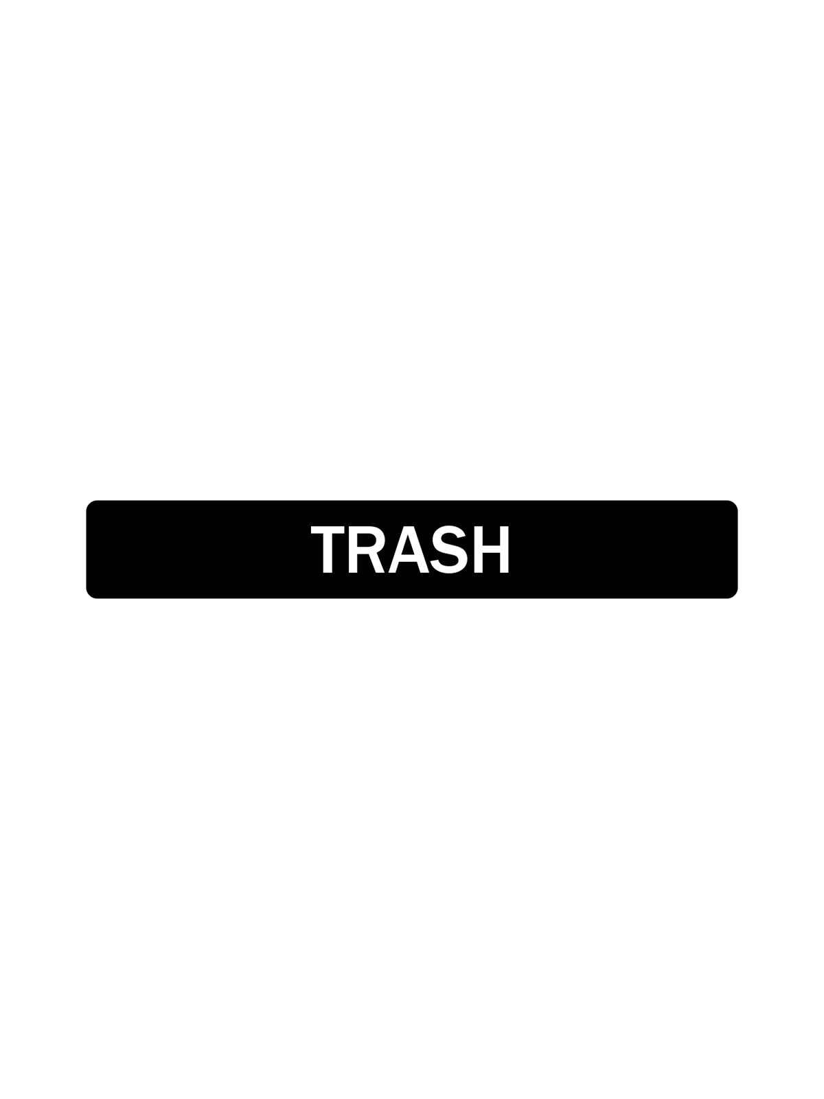 EVOLVE - Label - Cube Slim - Trash - Full - Black-White