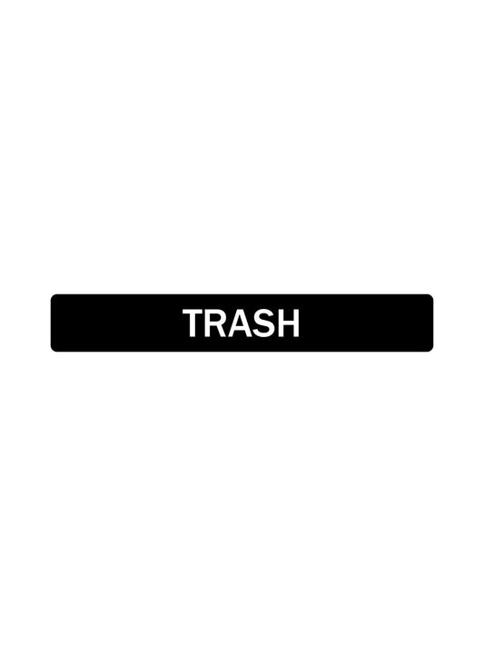 EVOLVE - Label - Cube Slim - Trash - Full - Black-White