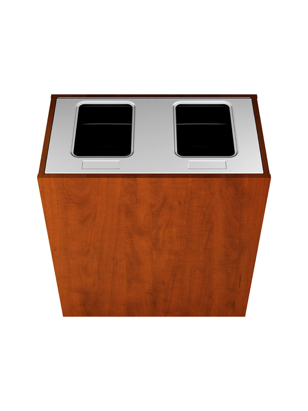 ARISTATA - Double Stream, Midsummer Flame Finish, Hinged Stainless Steel Lid with Full Openings