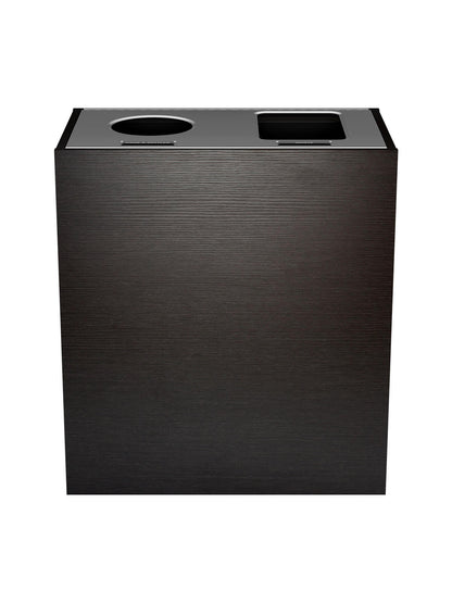ARISTATA - Double Stream, Western Breeze Finish, Hinged Stainless Steel Lid with Circle-Full Openings