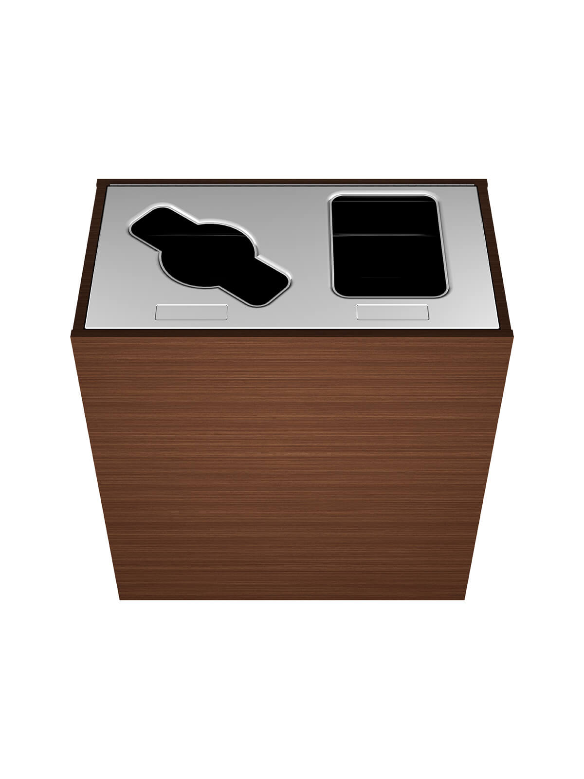 ARISTATA - Double Station, Harvest Leaves Body Finish with Stainless Steel Mixed/Full-Opening Lid