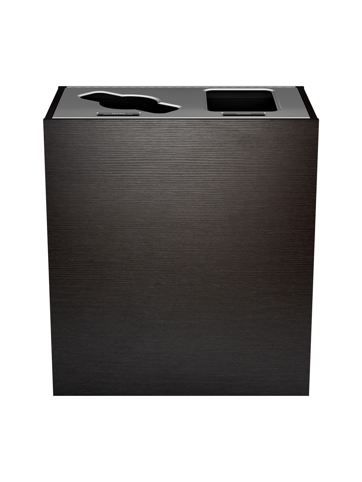 ARISTATA - Double Stream, Western Breeze Finish, Hinged Stainless Steel Lid with Mixed-Full Openings