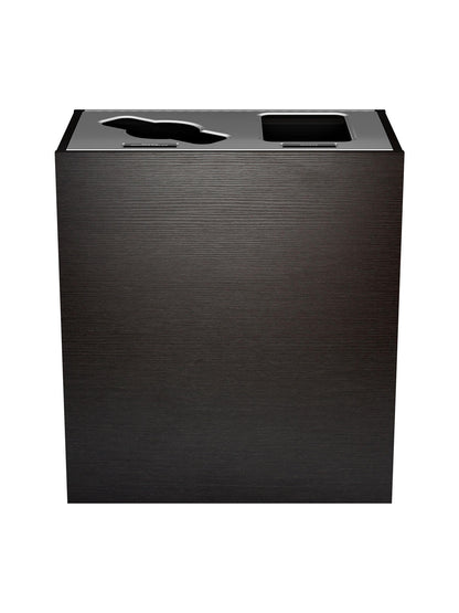 ARISTATA - Double Stream, Western Breeze Finish, Hinged Stainless Steel Lid with Mixed-Full Openings