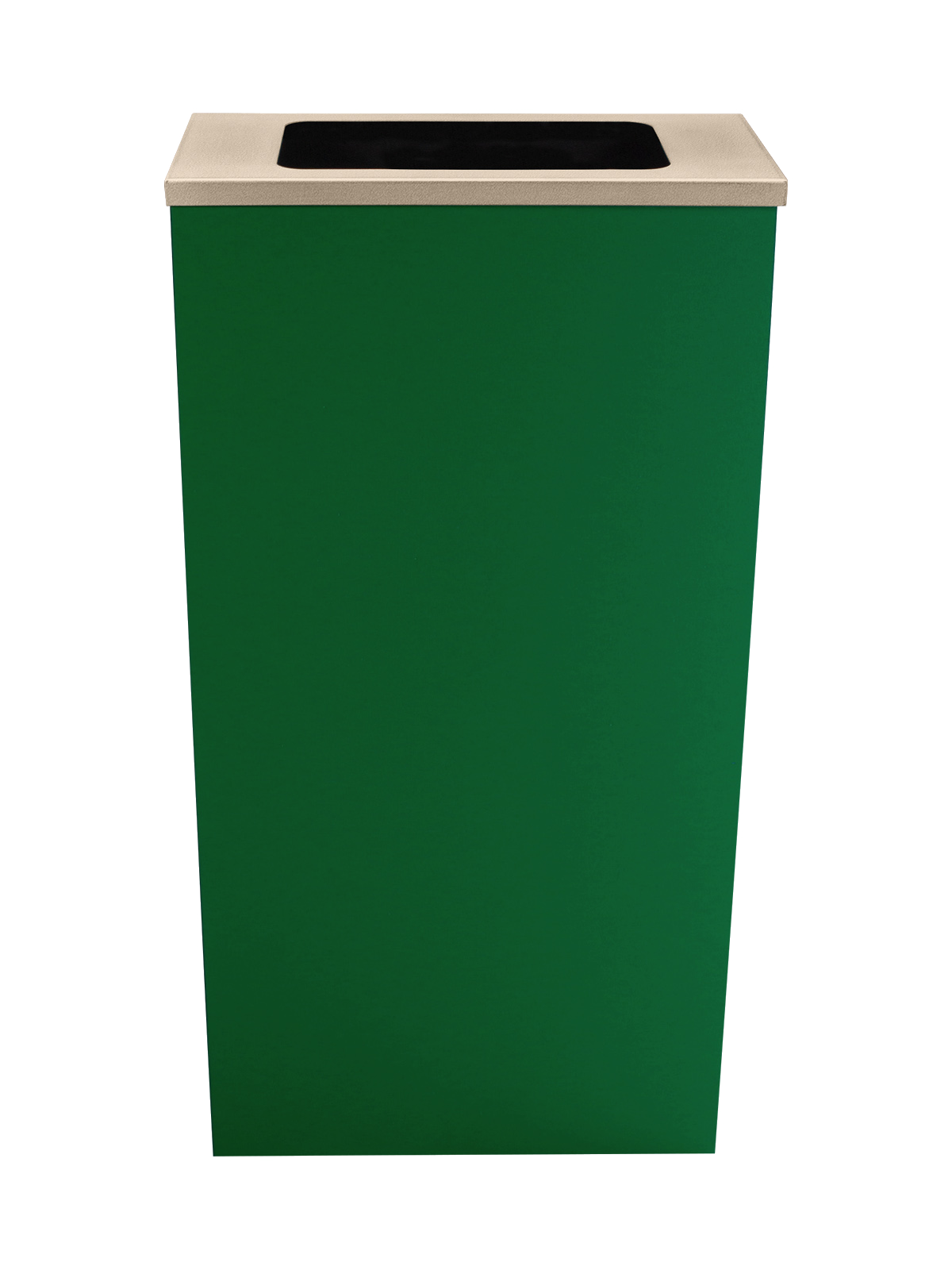 SPECTRUM - Green Cube Slim with Full Opening Antibacterial 'Element' Lid