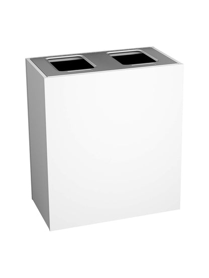 ARISTATA - Double Stream, Glacier Finish, Hinged Stainless Steel Lid with Full Openings
