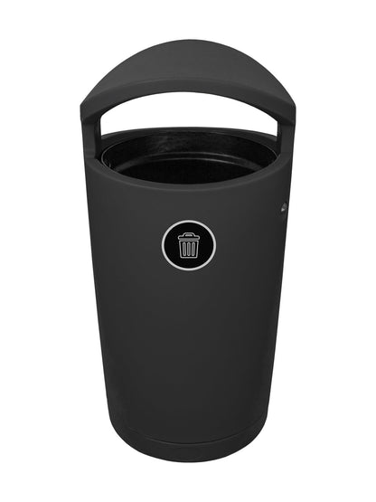 EURO - Single - Kit - Waste - Full - Charcoal Grey