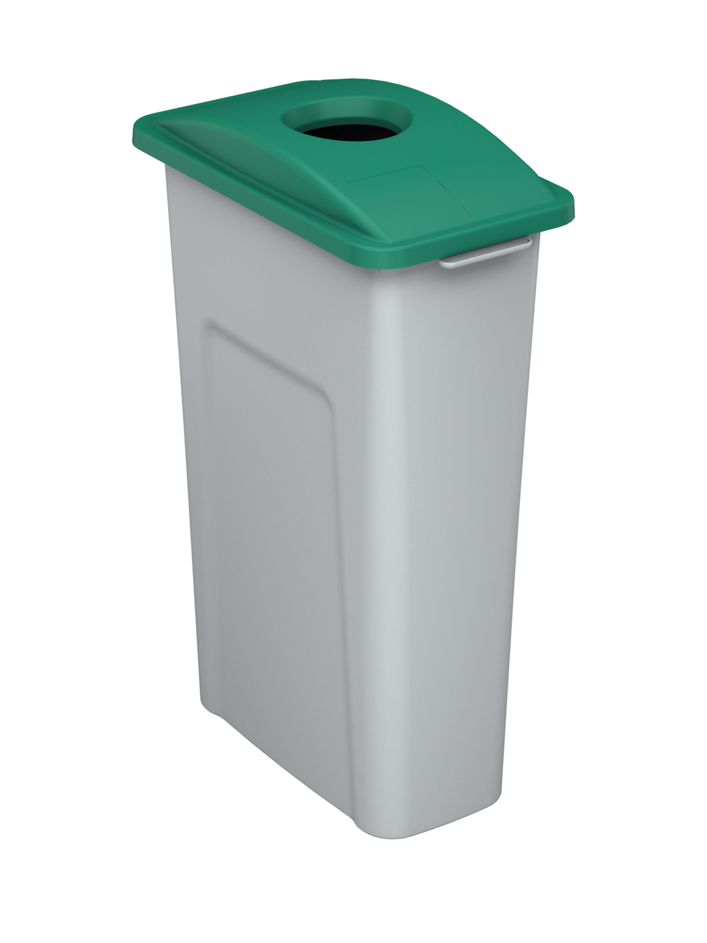 WASTE WATCHER - 23G Grey Body with Green Circle Opening Lid