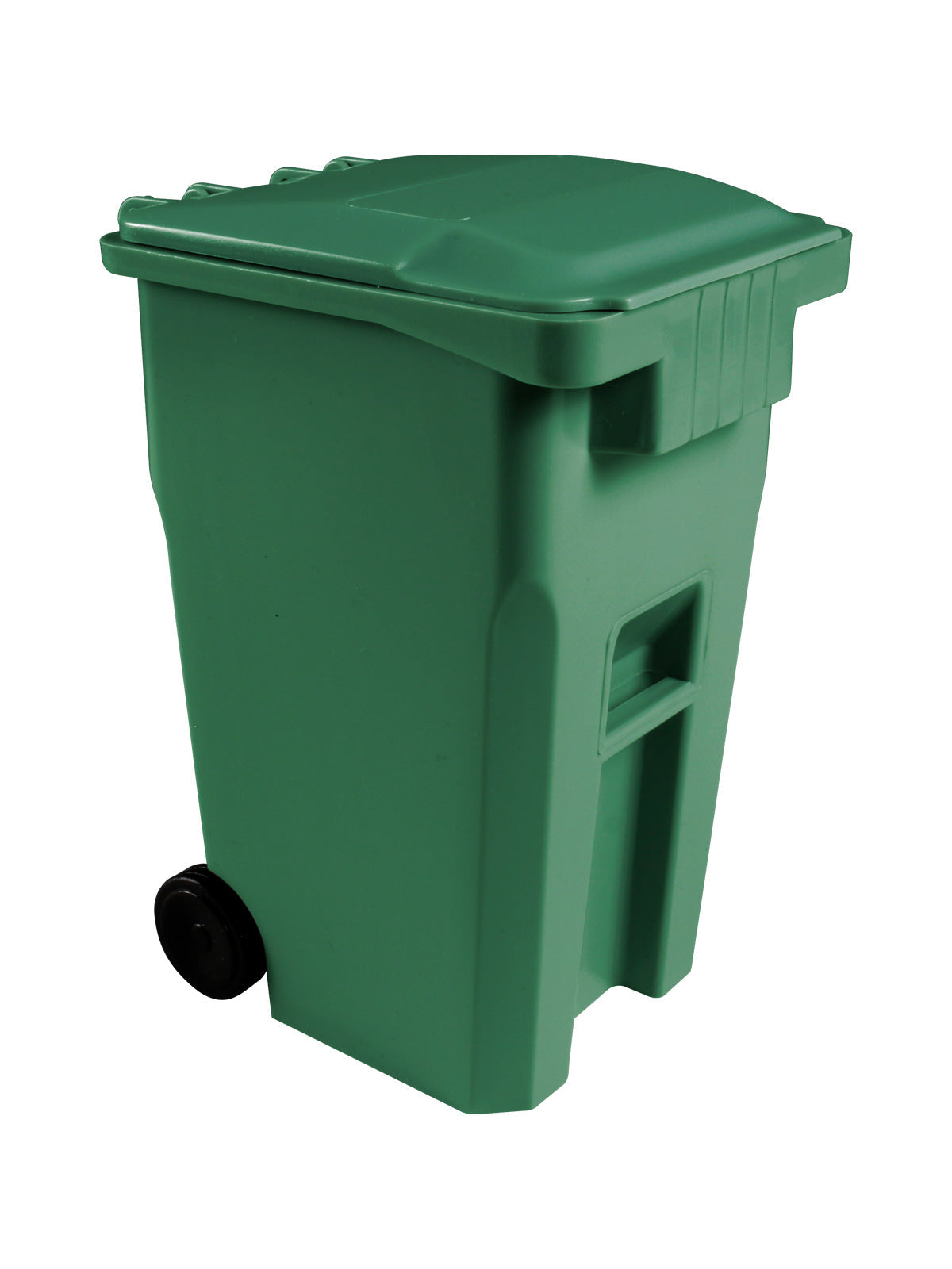Mini Promotional Recycling Cart -BC300 - Dark Green PCR