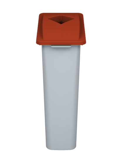 WASTE WATCHER - 23G Grey Body with Orange Diamond Opening Lid