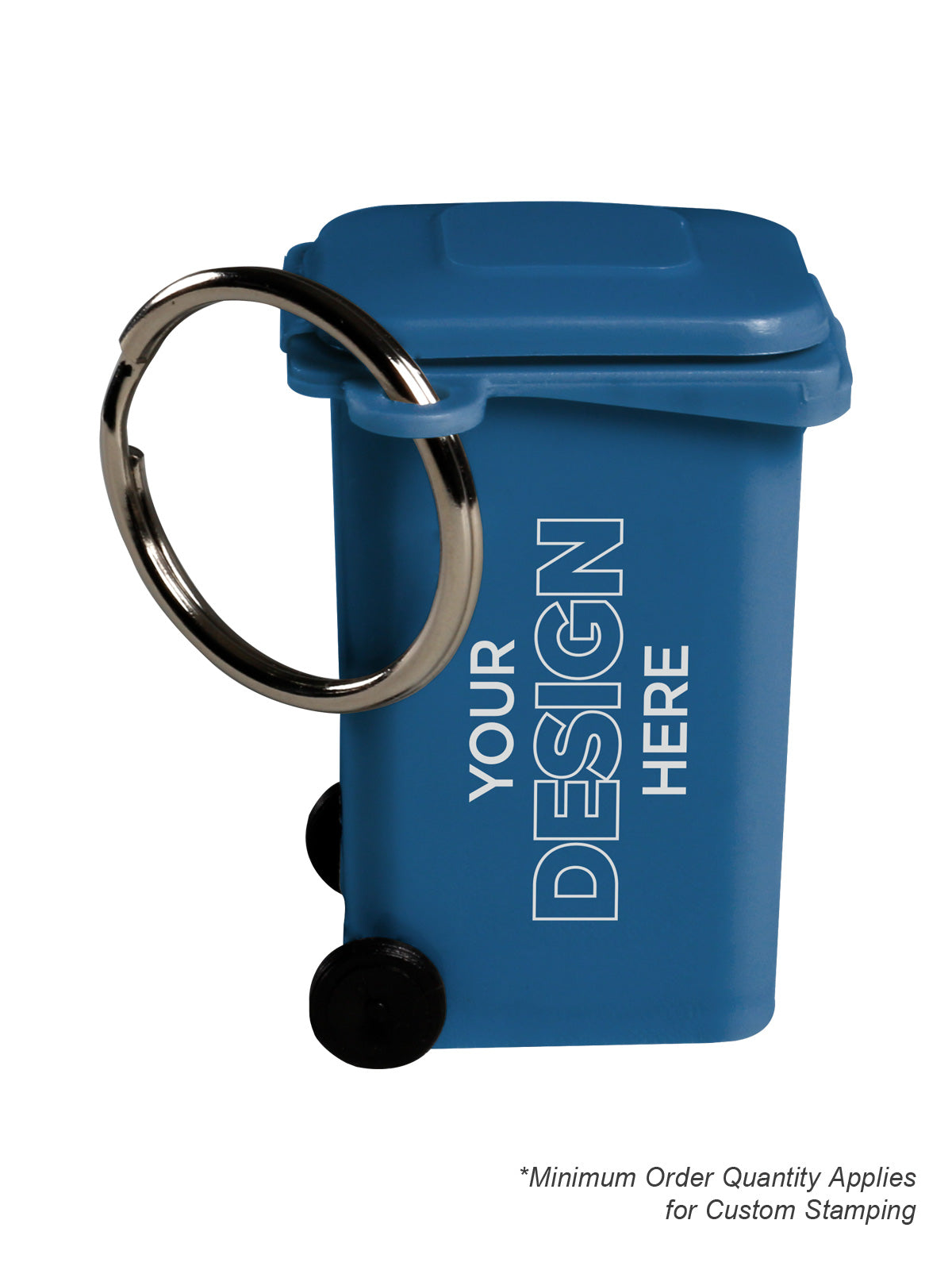 Mini Promotional Keychain Cart - BC30 - Busch Blue PCR